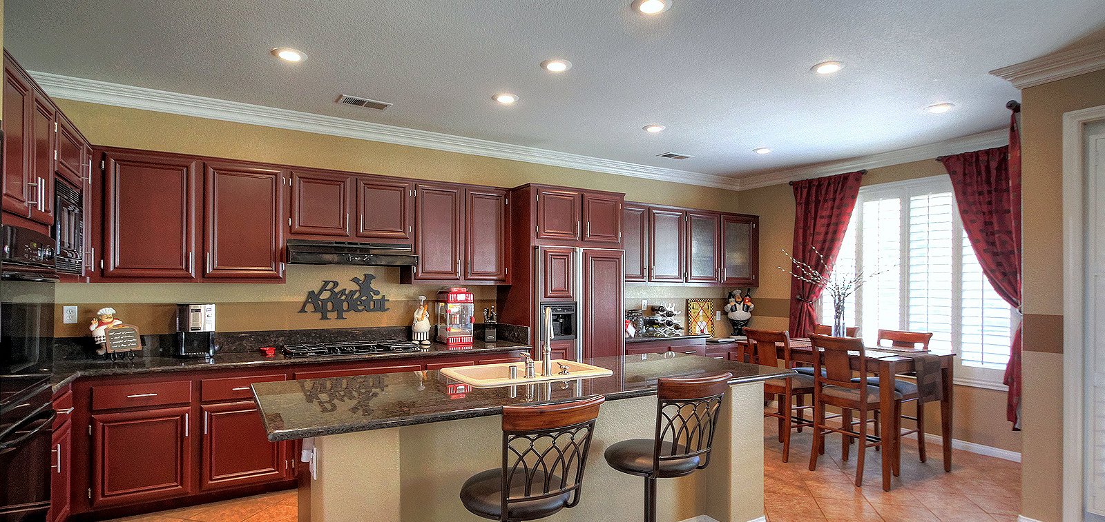 THE HENSLEY GROUP REAL ESTATE - spacious dining area and kitchen